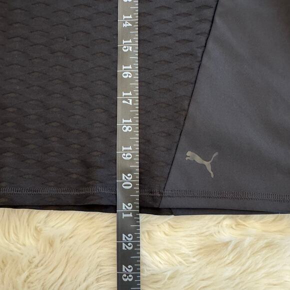 PUMA Black Train Flawless Mesh Pullover Hoodie Sweatshirt XL NWT - Picture 14 of 16